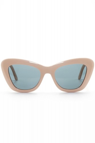 Christian Dior - Occhiali da sole in celluloide cat eye per donna rosa - B1U