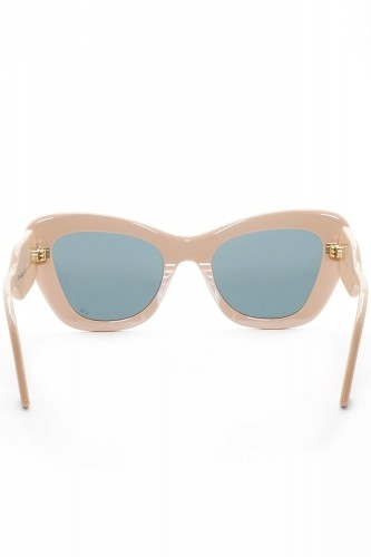 Christian Dior - Occhiali da sole in celluloide cat eye per donna rosa - B1U