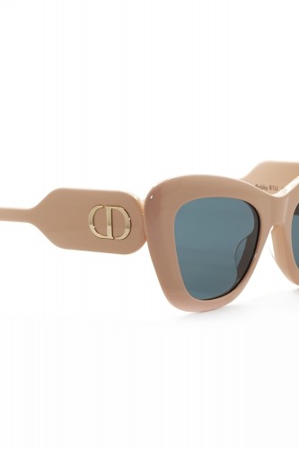 Christian Dior - Occhiali da sole in celluloide cat eye per donna rosa - B1U
