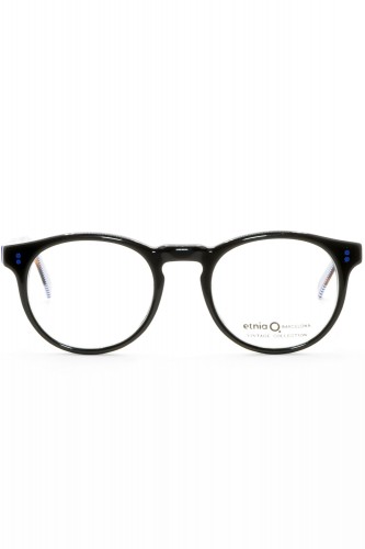 Etnia Barcelona - Occhiali da vista in celluloide tondi unisex nero -