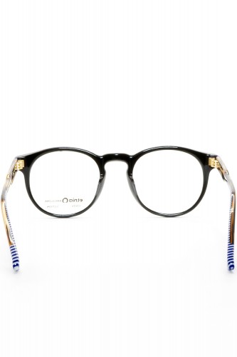 Etnia Barcelona - Occhiali da vista in celluloide tondi unisex nero -