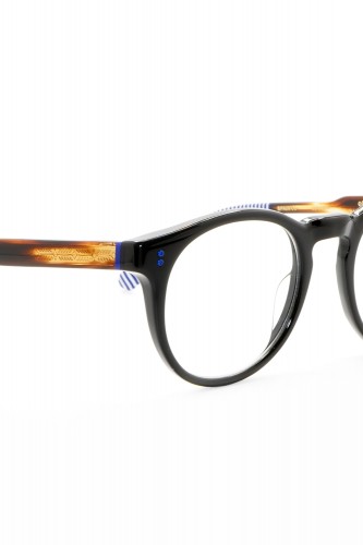 Etnia Barcelona - Occhiali da vista in celluloide tondi unisex nero -