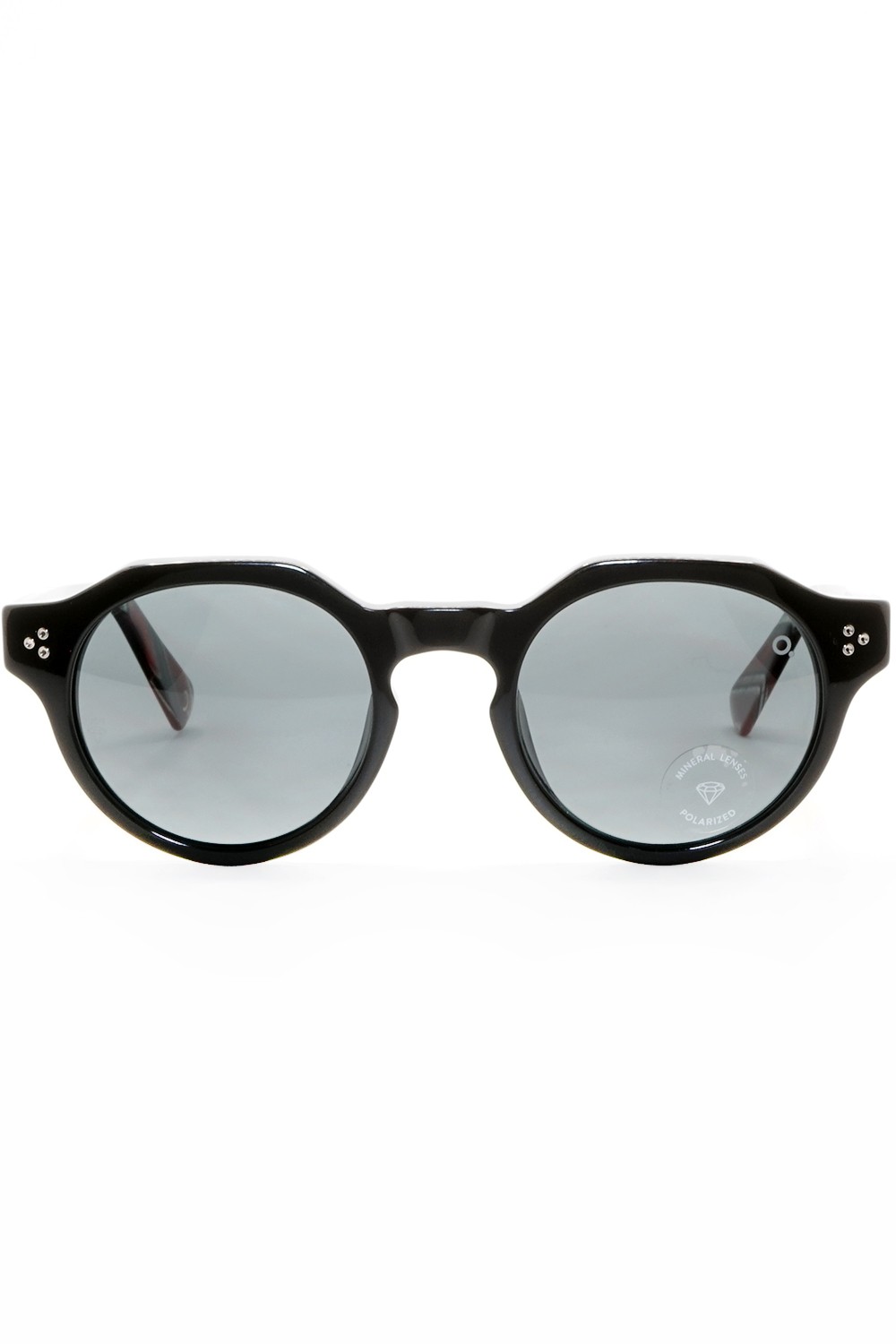 Etnia Barcelona - Occhiali da sole in celluloide tondi unisex nero - TOSSA SUN