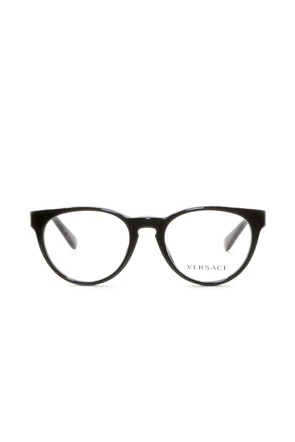 Versace - Occhiali da vista in celluloide tondi per bambina nero - VK3321U GB1