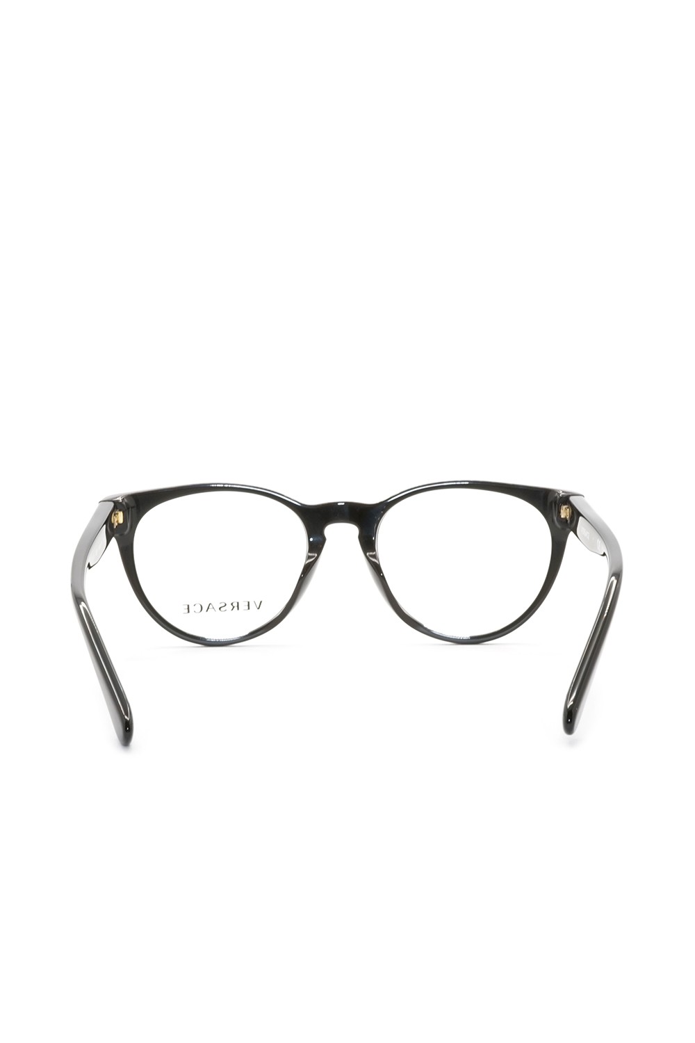 Versace - Occhiali da vista in celluloide tondi per bambina nero - VK3321U GB1