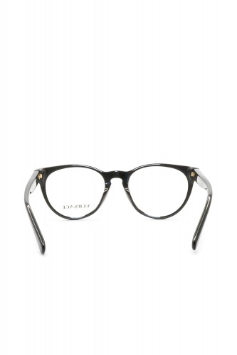 Versace - Occhiali da vista in celluloide tondi per bambina nero - VK3321U GB1