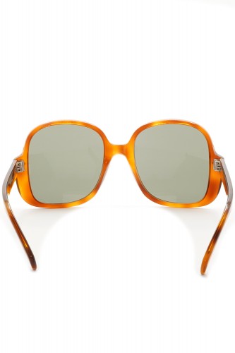 Celine - Occhiali da sole in celluloide a farfalla per donna tartarugato -