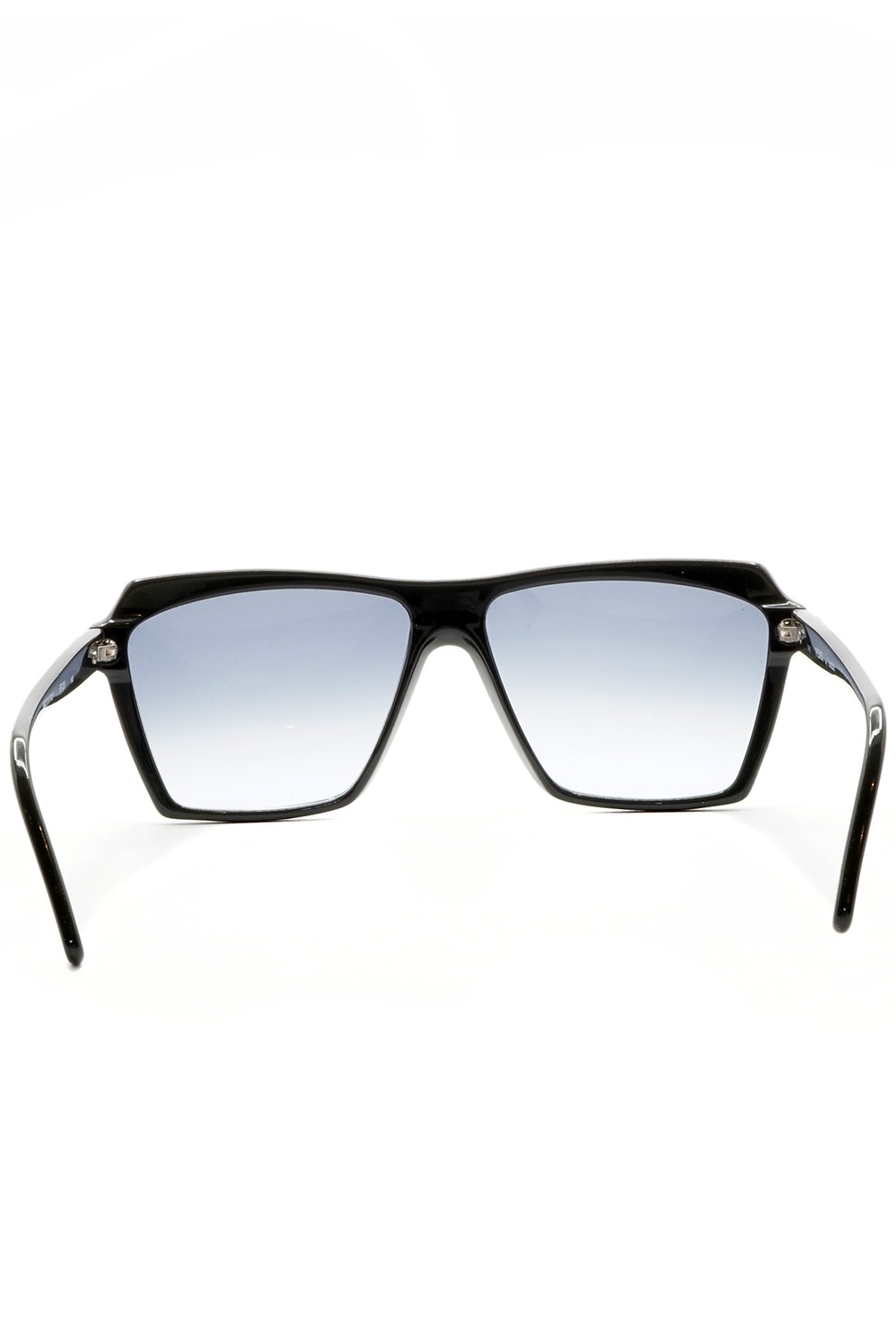 Fendi Vintage - Occhiali da sole vintage in celluloide squadrati unisex blu -