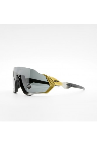 Oakley - Occhiali da sole sportivi avvolgenti unisex nero/oro - OO9401 2237