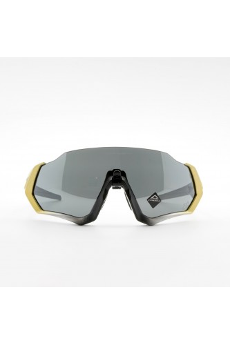 Oakley - Occhiali da sole sportivi avvolgenti unisex nero/oro - OO9401 2237 2