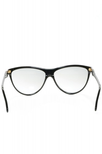Fendi Vintage - Occhiali da sole vintage in celluloide cat eye per donna nero -