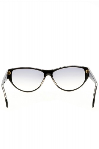 Fendi Vintage - Occhiali da sole vintage in celluloide cat eye per donna nero -