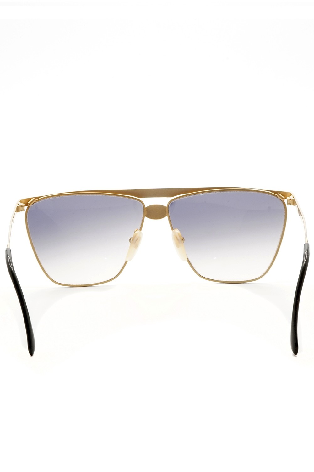 Fendi Vintage - Occhiali da sole vintage in metallo squadrati unisex oro - FS41