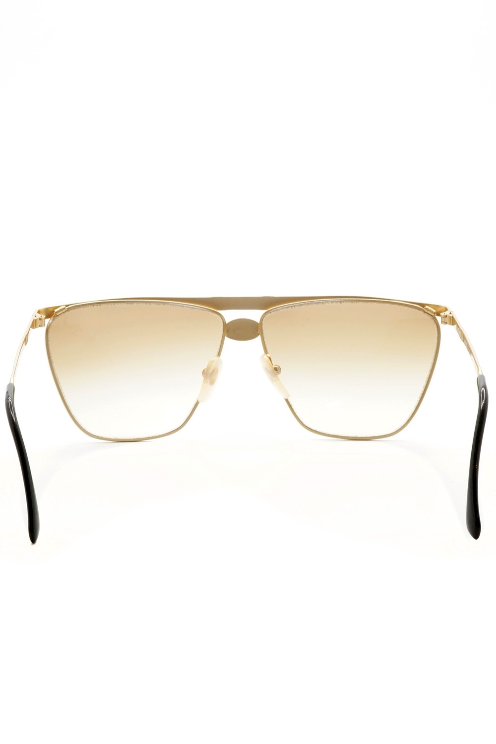Fendi Vintage - Occhiali da sole vintage in metallo squadrati unisex oro - FS41