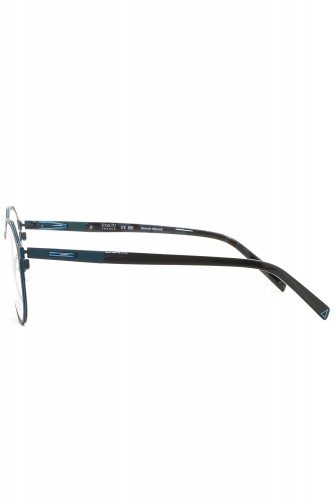 Exalto - Occhiali da vista in metallo tondi unisex blu - 65N443