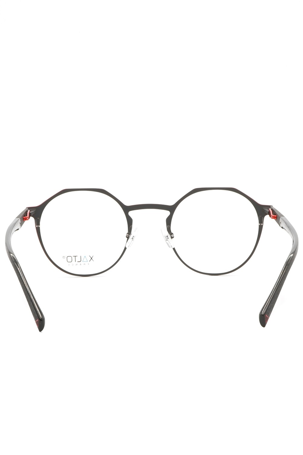 Exalto - Occhiali da vista in metallo tondi unisex nero - 65N442