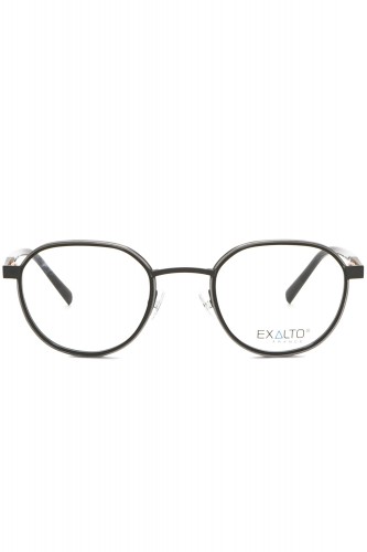 Exalto - Occhiali da vista combinati tondi unisex nero - 65N331 2
