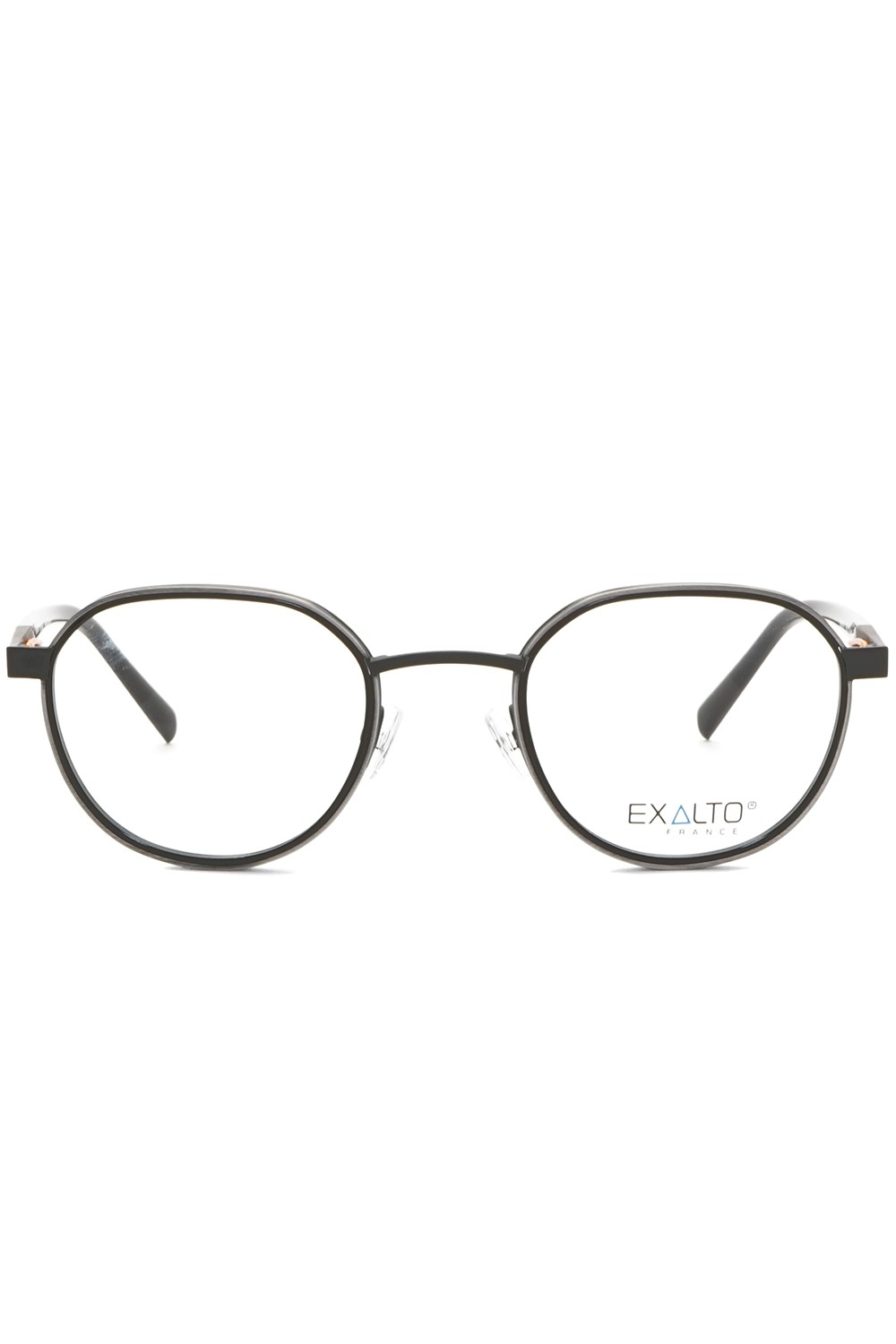 Exalto - Occhiali da vista combinati tondi unisex nero - 65N331