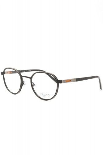 Exalto - Occhiali da vista combinati tondi unisex nero - 65N331