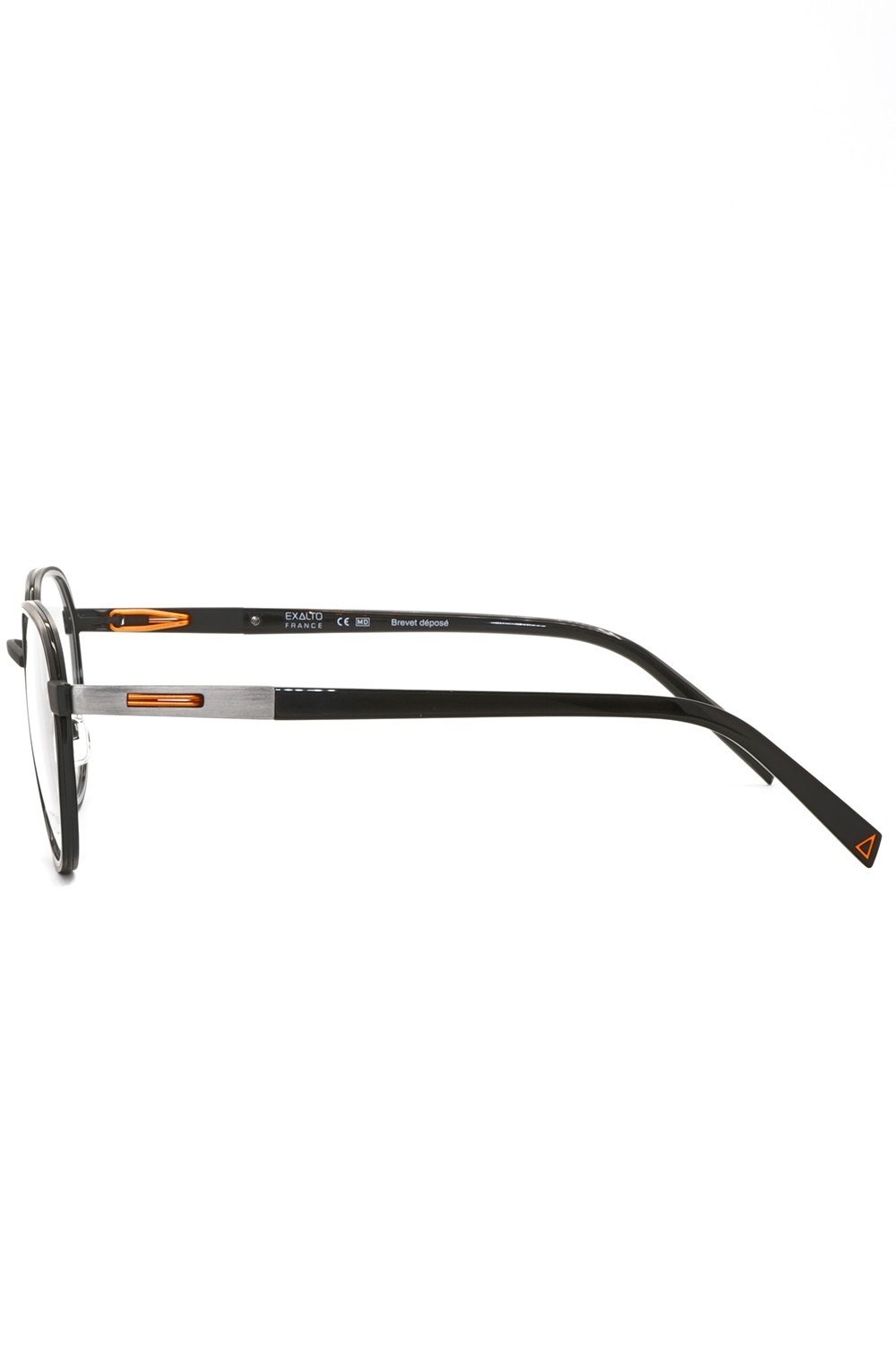 Exalto - Occhiali da vista combinati tondi unisex nero - 65N331