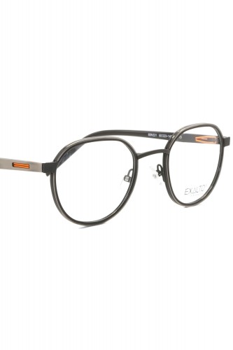 Exalto - Occhiali da vista combinati tondi unisex nero - 65N331