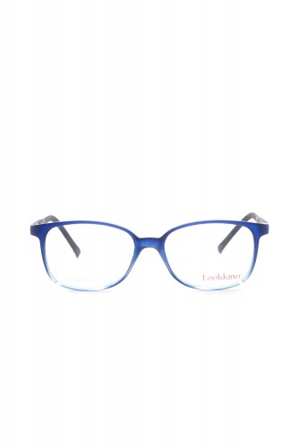 Lookkino - Occhiali da vista in plastica squadrati per bambini blu - 3856 W2 2