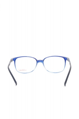 Lookkino - Occhiali da vista in plastica squadrati per bambini blu - 3856 W2