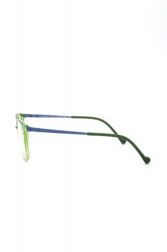 Lookkino - Occhiali da vista in plastica squadrati per bambini verde - 3852 W1