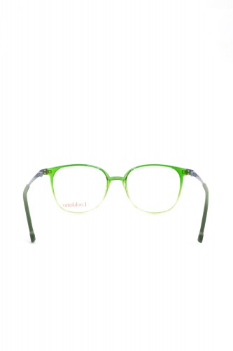 Lookkino - Occhiali da vista in plastica squadrati per bambini verde - 3852 W1