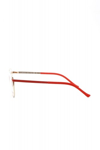 Lookkino - Occhiali da vista in metallo tondi per bambini rosso - 3450 M4