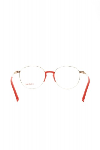 Lookkino - Occhiali da vista in metallo tondi per bambini rosso - 3450 M4