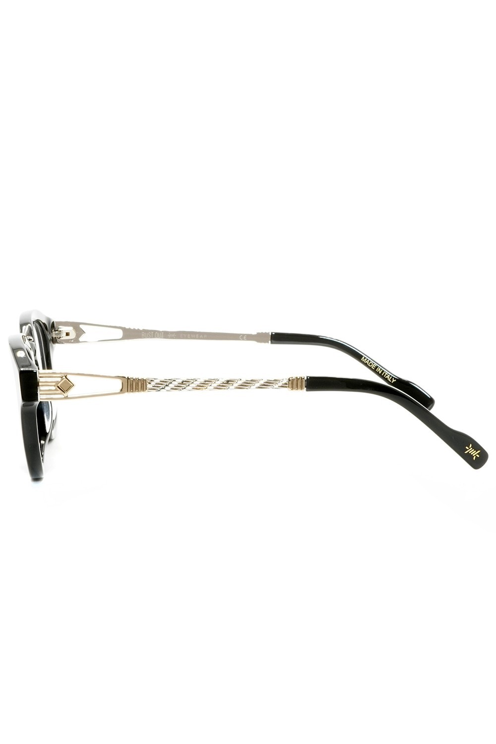 Bust Out - Occhiali da vista in celluloide squadrati per uomo con clip solare