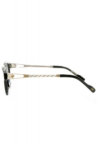 Bust Out - Occhiali da vista in celluloide squadrati per uomo con clip solare