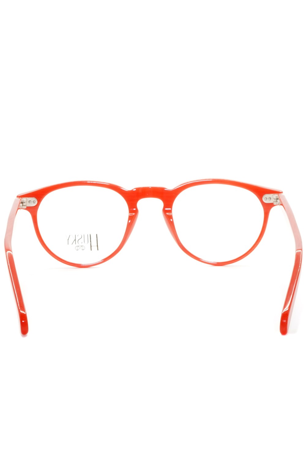 Husky - Occhiali da vista in celluloide tondi unisex rosso - 1486 2