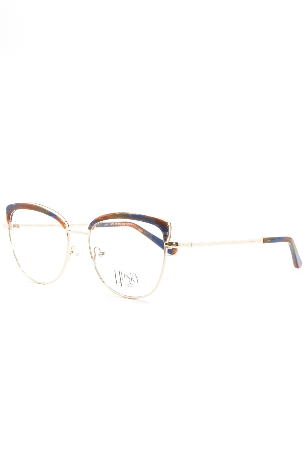 Husky - Occhiali da vista combinati cat eye per donna oro - 1579 4