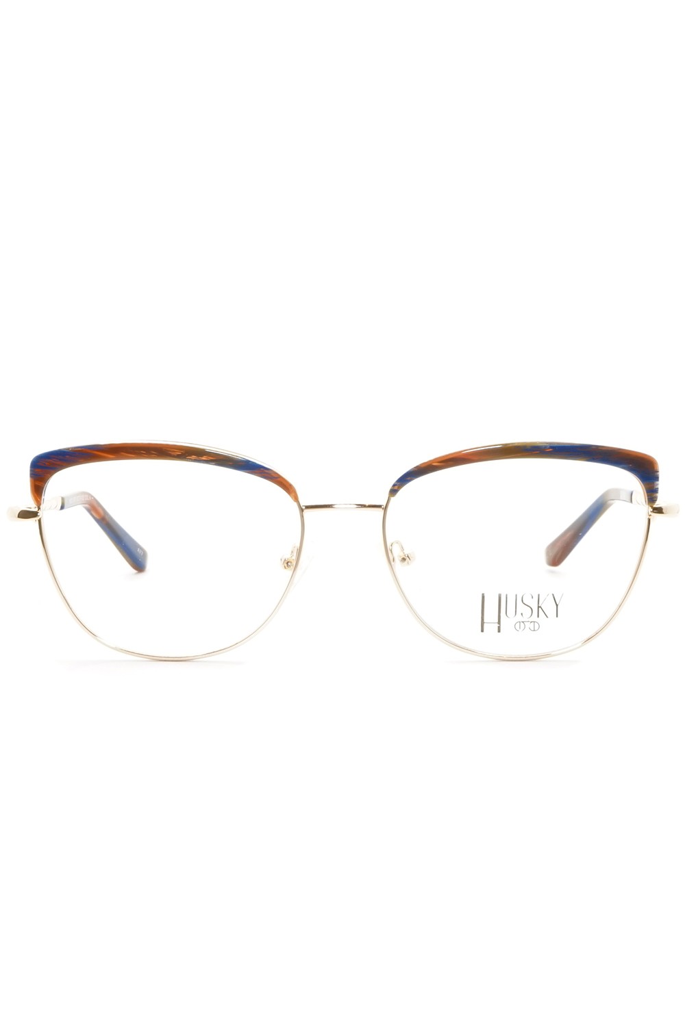 Husky - Occhiali da vista combinati cat eye per donna oro - 1579 4