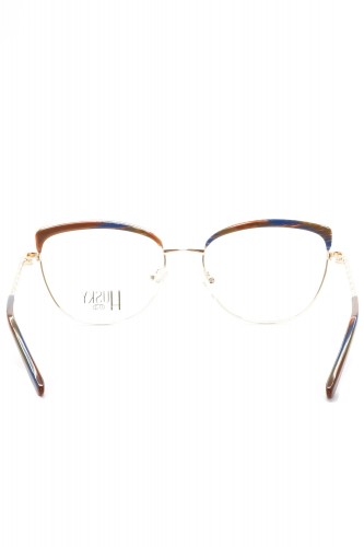 Husky - Occhiali da vista combinati cat eye per donna oro - 1579 4