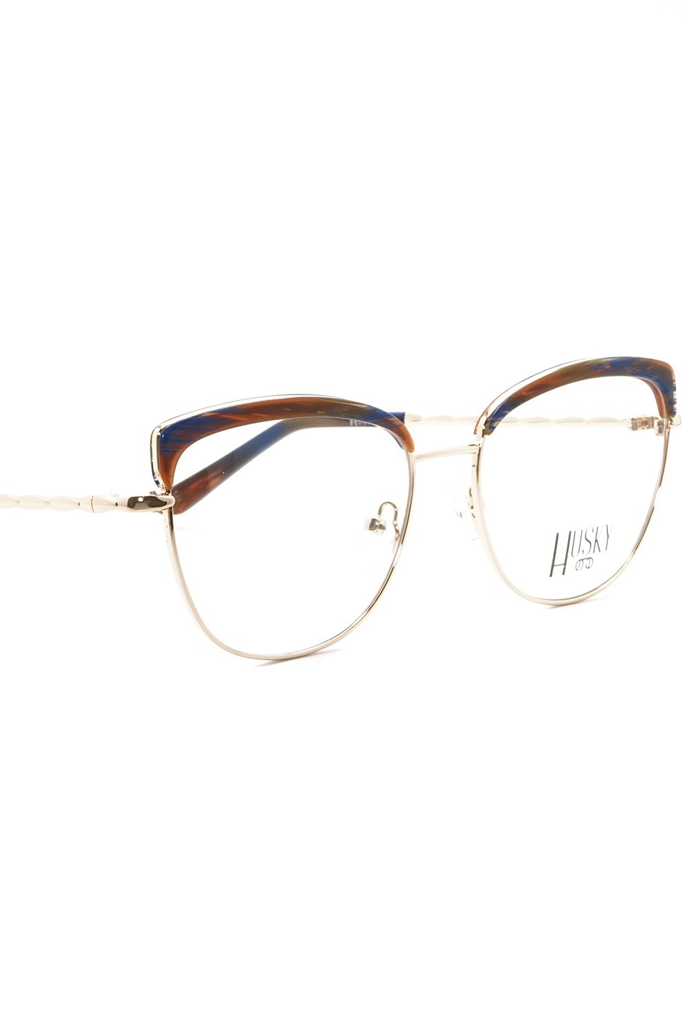 Husky - Occhiali da vista combinati cat eye per donna oro - 1579 4