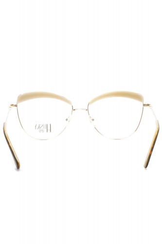 Husky - Occhiali da vista combinati cat eye per donna oro - 1588 2