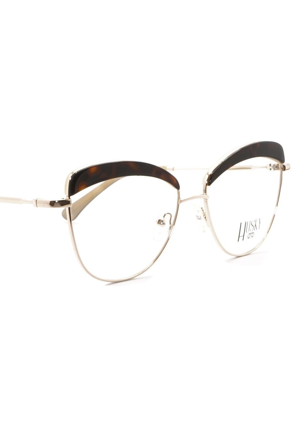 Husky - Occhiali da vista combinati cat eye per donna oro - 1588 2