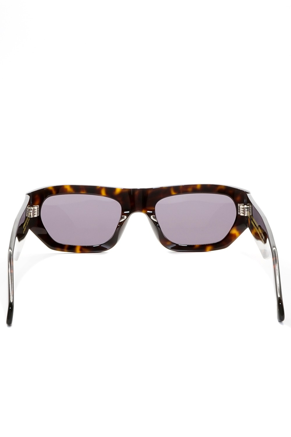 Gast - Occhiali da sole in celluloide rettangolari unisex tartarugato -