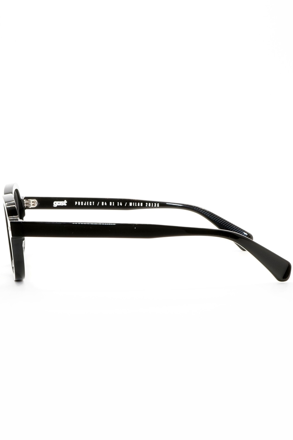 Gast - Occhiali da vista in celluloide rettangolari unisex nero - DEVI 01