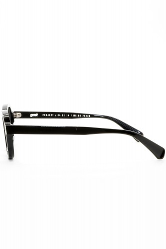 Gast - Occhiali da vista in celluloide rettangolari unisex nero - DEVI 01