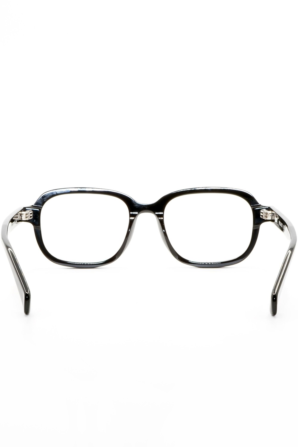 Gast - Occhiali da vista in celluloide rettangolari unisex nero - DEVI 01