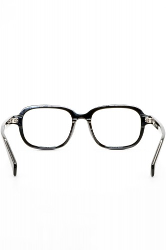 Gast - Occhiali da vista in celluloide rettangolari unisex nero - DEVI 01