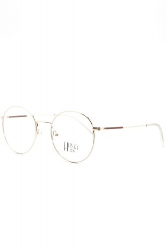 Husky - Occhiali da vista in metallo tondi unisex oro - 1434 1