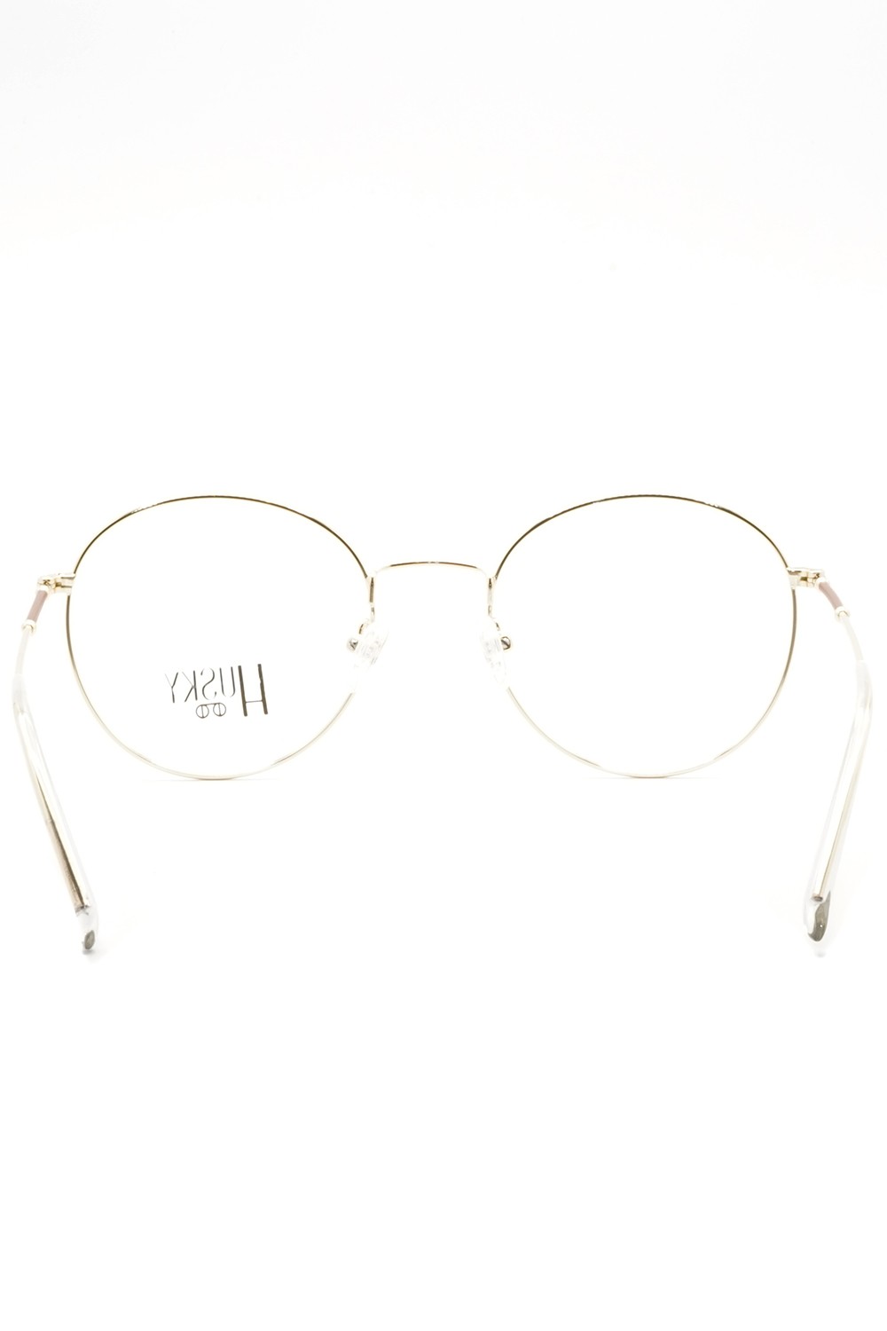 Husky - Occhiali da vista in metallo tondi unisex oro - 1434 1