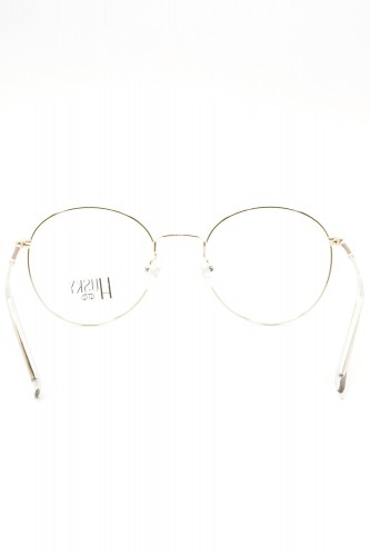 Husky - Occhiali da vista in metallo tondi unisex oro - 1434 1