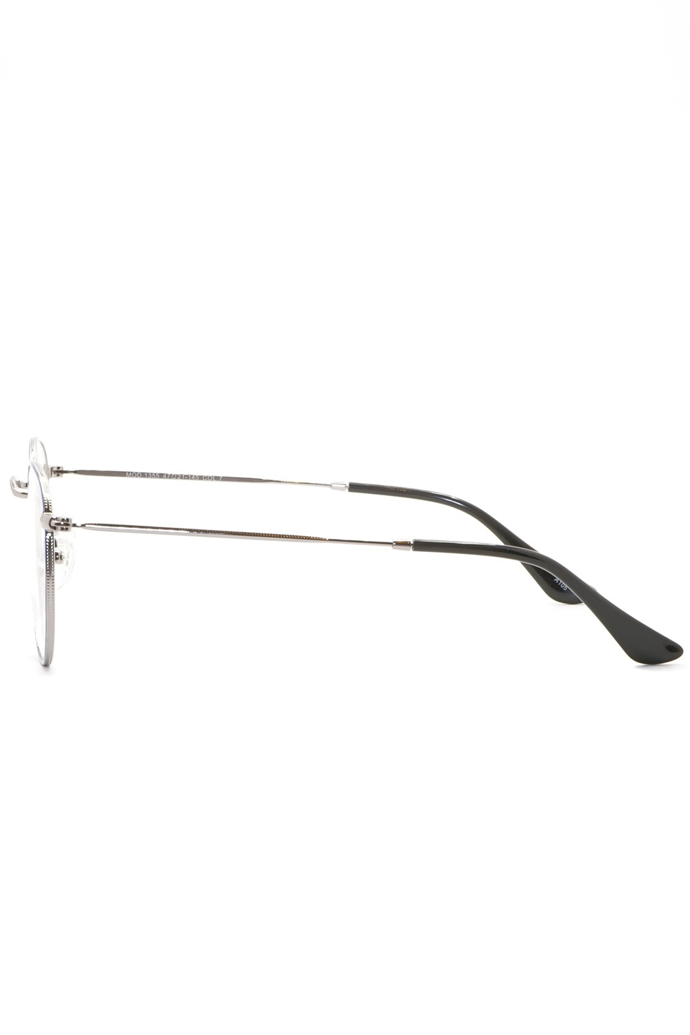 Husky - Occhiali da vista in metallo tondi unisex argento - 1355 7