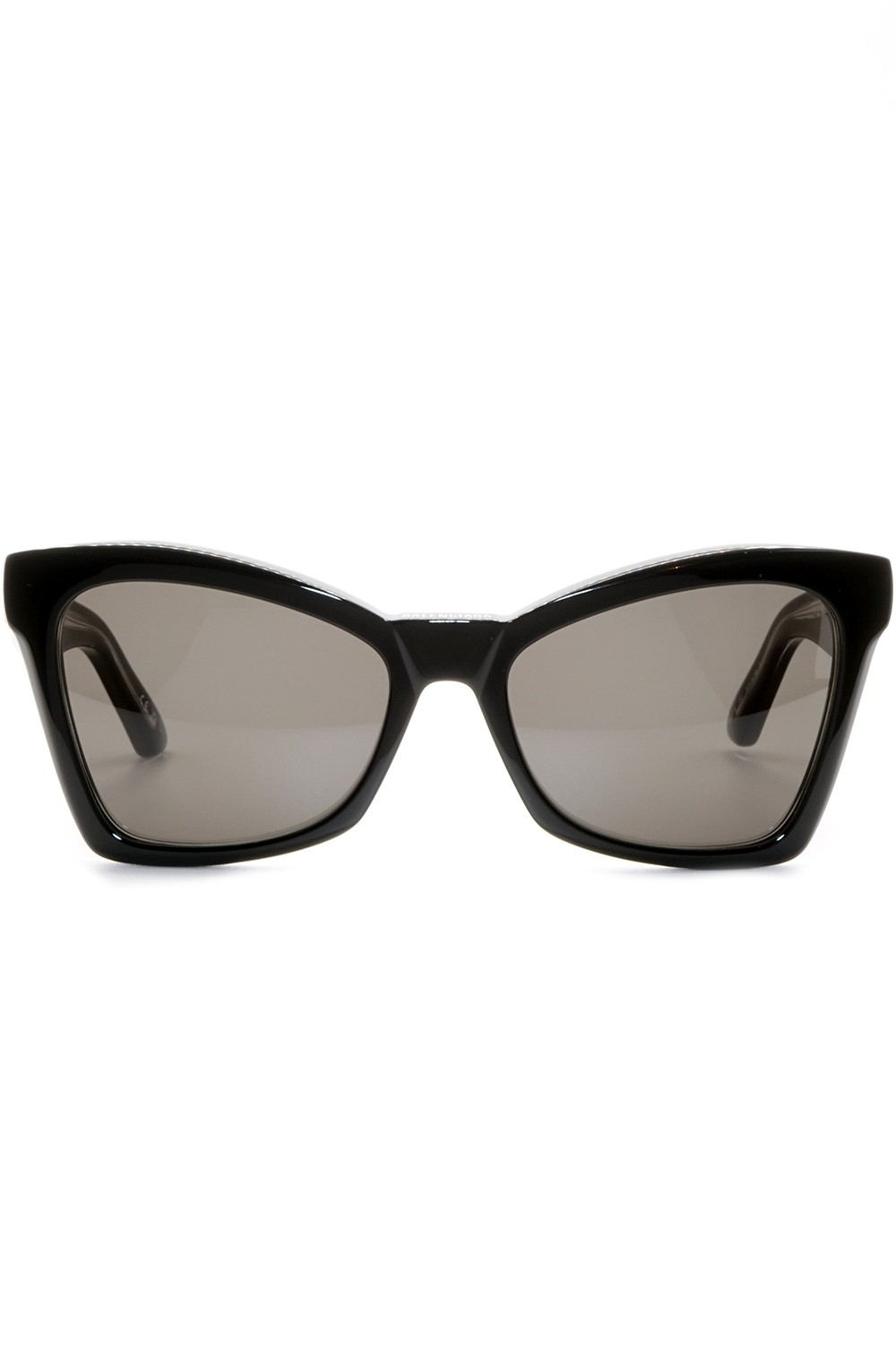 Balenciaga - Occhiali da sole in celluloide squadrati per donna nero - BB0231S